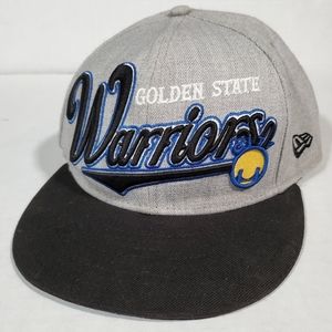 GOLDEN STATE WARRIORS NEW ERA 9FIFTY HEATHER GREY HAT CAP SNAPBACK